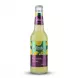 Enhanced Front view of Hoffenberg Lemonade Soft Drink 330ml glass bottle