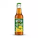 Enhanced Front view of Tymbark Ice Tea Lemon Flavour 250ml bottle held in hand