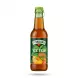 Enhanced Front of Tymbark Ice Tea Peach Flavour 250ml glass bottle