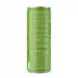 Enhanced Ingredients and product information on back of Rauch Bravo Select Green Apple Juice can
