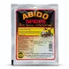 A 1:1 professional e-commerce product photograph featuring the back of a 50g packet of Abido Baking Powder against a clean white background. All text and graphics, including the logo, ingredients, and nutrition facts, are perfectly sharp and legible, with even, soft lighting.