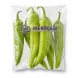 Enhanced Front of Mertcan Charleston green peppers in clear packaging