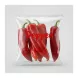 Enhanced Bag of fresh red Kapya peppers with Pepper label