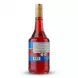 Enhanced Back label of Cortas Grenadine Syrup bottle showing ingredients and certifications