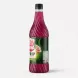 Enhanced Back view of Darina Rose Syrup bottle showing price tag and nutritional information