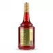 Enhanced Back label with nutrition facts and ingredients of Kassatly Strawberry Syrup