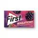 Enhanced First Sensations sugarfree raspberry and mulberry gum 27g front pack