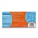 Back view of a 400g box of Gullon Zero Sugar Free Digestive Biscuits, featuring nutrition facts, ingredient listings, and a barcode on a clean white background.