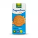 Enhanced Front of Gullón Sugar Free Digestive Biscuits 245g box displaying vegan and high fibre labels