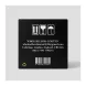 Enhanced Back of Coco Phenix charcoal box showing contact details and barcode
