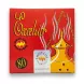 Enhanced Front of Swift-Lite Excelsior Charcoal Tablets 80 pack red box with incense burner illustration