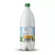 A 1.5L bottle of Memax Ayran Yoghurt Drink Peppermint, showing its detailed rear label with storage instructions and natural ingredient claims against a clean, white background.