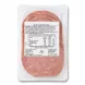Enhanced Back of Aynoor Sliced Turkey Salami Style pack showing ingredients and nutrition