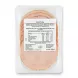 Enhanced Back of Aynoor Sliced Turkey pack showing ingredients and nutritional info