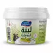 Enhanced Back view of Jasmeen Labneh Shami 500g tub showing Arabic label