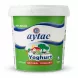 Enhanced Front view of Aytac Natural Yoghurt 1kg tub on a supermarket shelf
