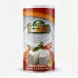 Enhanced Lezzet Çiftlik Peynir Extra Creamy cheese tin in a supermarket aisle