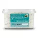 Enhanced Back of Dairy Day Tzatziki tub highlighting nutritional info, ingredients, and expiry date