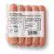 Enhanced Back packaging of Aynoor Chicken Sausage 300g showing ingredients and nutrition