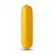 A 450g stick of Aynoor Chicken Salami is shown in its sealed yellow plastic casing, centered against a clean white background. PRODUCT TITLE: Aynoor Chicken Salami Halal
