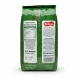 Back view of Bodrum dark green speckled lentils package with cooking instructions and nutritional information