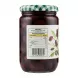 Back label showing nutrition and ingredients with barcode on Greenfields Kalamata Olives 720g jar