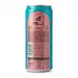 Back view of a 330ml Fayrouz Sparkling Apple Malt Drink can, clearly displaying the ingredients list, nutritional facts, and barcode on a clean white background.