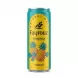 Front view of Fayrouz Pineapple Natural Malt Drink 330ml can