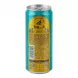 Back label and ingredients of Fayrouz Pineapple Natural Malt Drink 330ml can
