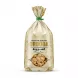 Front view of Orouba roasted watermelon seeds in gold and white packaging