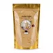 Front of a 200g pack of premium Arabic Coffee with double cardamom, saffron, and cloves in a gold pouch.