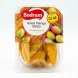 Front view of Bodrum Dried Mango Strips 150g pack with price label