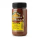 Angled view of Qasbah Extra Hot Chilli Powder 150g jar showing barcode and label