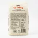 A 1:1 professional studio photograph displaying the detailed rear label of a Rummo Conchiglioni Rigati No.147 pasta package, showcasing nutritional information, ingredients, and storage instructions against a clean white background.
