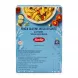 A professional studio photograph of the back of a Barilla Gluten Free Fusilli Pasta box, showing the serving suggestion illustration of pasta salad, multi-language product claims ("SENZA GLUTINE," "GLUTENFREI"), the Barilla logo, and a detailed nutritional information table.