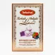 Front of Sebahat Turkish Delight Mixed Flavours box featuring fruit illustrations