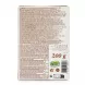 A clean, studio photograph of the back of a 200g Sebahat Turkish Delight Mixed Flavours box, displaying ingredients list, nutritional information, and 'Vegan Society Approved' and 'Halal' symbols against a solid white background.