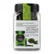 Back label of Chamain Matcha Pure jar detailing benefits and usage