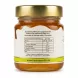 HONEyman UK Organic Linden Honey 250g jar back label with ingredients and nutritional information