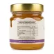 Back label showing ingredients and nutrition for HONEyman UK Organic Lavander Honey 250g