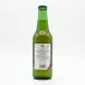 Back label showing ingredients and nutritional information of Laziza Raspberry 0.00%