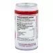 Back of FOCO Pomegranate Drink can showing ingredients and nutritional information