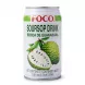 FOCO Soursop Drink 350ml can front showing soursop fruit illustration