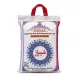 Front of Shiraz Long Grain Best Sella Basmati Rice 2kg bag with ornate pattern and red handles