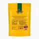 Back of Anjoman Chickpea Flour 100g pack with allergy advice and product details