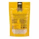 Back of Anjoman Flakes Barley 200g pack with allergy advice and company details