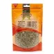Front of Anjoman Sabzi Polo herb mix pack with visible herbs and label