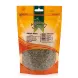 Front of Anjoman Sweet Basil Dried 50g pack showing product and label