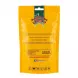 Back of Anjoman Cinnamon Roll Stick 60g pack displaying allergy advice and contact information