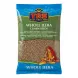 Front of TRS Whole Jeera Cumin Seeds 400g pack with label and price